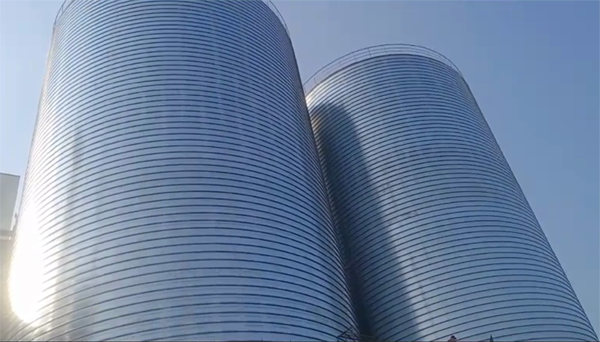 卫辉2座混凝土高架卷板仓